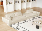 114.5'Modern Corduroy Modular foam Sofa, Recliner Seat reversible Sofa, 2in1 Sofa with Recliner and 47817678