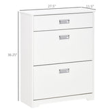 ZUN 3-Drawer Shoe Cabinet （Prohibited by WalMart） 29421405