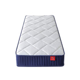 6 Inch Twin Mattress, Foam and Spring Hybrid Mattress in a Box, Medium Soft, Breathable Fabric & W3203P290451
