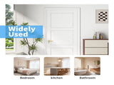 24" X 80"3-Panel Slab Door ,French Interior Door Paintable MDF Door Panel,Pre-Assembled Panel for W5277P522620