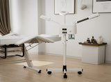 Professional 3 in 1 Facial Steamer on Wheels for Esthetician, Hot & Cold Mist, 5X LED Magnifying 49512153