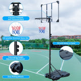 ZUN Portable Basketball Hoop B003B 94350808