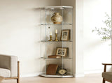 Tempered glass five-sided display cabinet,corner cabinet,liquor cabinet,with running lights,with W3155P449086