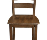 Casual 5-Piece Counter Height Dining Square Table Side Chairs Kitchen Table Dining Room Wooden B011P184055