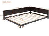 Full Size Wood Daybed/Sofa Bed, Espresso 30968457