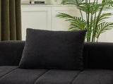 Chenille sectional sofa with 2 pillows,Symmetrical Modular Sofa Sectional for bedroom, living room, W834P389131