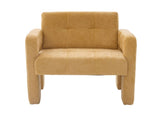 Modern Minimalist Casual Single Armchair Living Room, Bedroom, Office Area Upholstered Chair 38806614