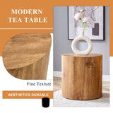 The cylindrical table with its patterned design can be easily integrated into a variety of interior W1151P200298