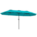 Outdoor beach umbrella/Double-Sided Sun Umbrella 92814494