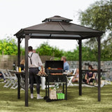 arbecue and cooking pergola 47144096