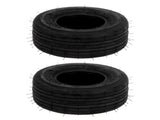 Set of 2 13x5.00-6 Rib Tires 4 ply Lawn Mower Garden Tractor 13-5.00-6 13x500x6 82050617