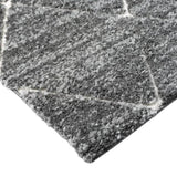 Talas Trellis Area Rug in Grey and Cream B03597992