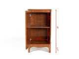Modern Bathroom Floor Cabinet &Linen cabinet with Adjustable Shelves,Antique W1801108552
