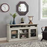 Contemporary TV Media Stand Modern Entertainment Console for TV Up to 65" with Open and Closed W1758108529