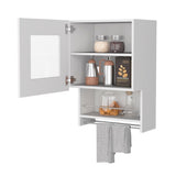 Florence Kitchen Wall Cabinet, Spice and Towel Rack B128P148711