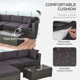 Pieces Patio Furniture Set 19610290