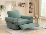 Manual Recliner Sofa Swivel Recliner Rocker Chair with Adjustable Backrest for Living Room, Bedroom, N763P330954F
