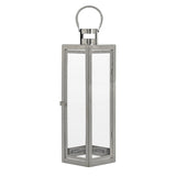 ZUN FRANK 23"H STAINLESS STEEL LANTERN 72191.00SIL