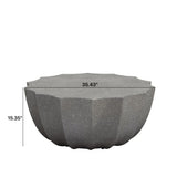 35.43"Coffee Table Indoor Outdoor Furniture Modern Stylish Design Perfect for Living Room Patio W757P246396