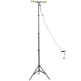 LED Work with Stand, 11200 Lumen Dual-Head Tripods Construction, Outdoor Construction 69835672