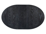 Retro Functional Extendable Dining Table with a 12" Leaf for Dining Room and Living Room 81642106