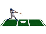 10ft x 3ft Softball Pitching Mat with Artificial Turf, Indoor & Outdoor Training Aid for Pitching 39819256
