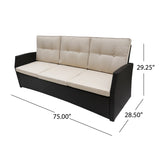 ST MARTA 3 SEATER 62955.00DBRN