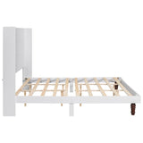 Stylish High Headboard Bed, 54 "High Headboard, High Quality, Comfortable High Back Design Ideal for W1716P222783