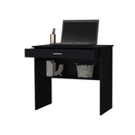 ZUN Kaylor Storage Desk, Modern Design with Drawer and Shelf B200P176189