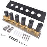 5-Function Black Brass Shower Diverter Thermostatic Valve Shower Diverter Valve Constant Temperature 28674167