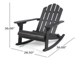 HOLLYWOOD ADIRONDACK ROCKING CHAIR 62398.00DGRY