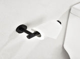 2 Pack Toilet Paper Holder - Matte Black SUS304 Stainless Steel Toilet Paper Holder Towel Rack for 74536928