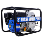 ZUN Trash Pump 3 inch, 209cc 7HP 4 stroke OHV ENGINE, Gas Powered Full Trash Water Pump 50 ft Discharge W465134909