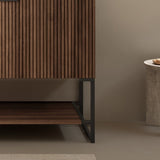 YOLAN 30" Freestanding Plywood Cabinet without basin, Retro Walnut W2615P246650