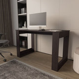 Aurora Writing Computer Desk with Ample Work Surface, Wengue B128P287525