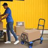 150kg 2-in-1 luggage trolley blue 18400757
