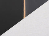 29" Contemporary Polyresin Table Lamp in Oil Rubbed Bronze Polyresin with Oat Linen Shade from B202P224052