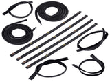 Door & Window Run Channel Weatherstrip Seals Set Replacement for 1972-79 Dodge Pickup Truck 62065208