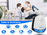 2 Pcs Ultrasonic Pest Repeller with Night light Plug In Pest Mice Repellent Indoor Roach Bed Bug 77815869