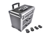 Portable 3-Tier Rolling Makeup Case with Universal Wheels for Makeup, Nail Art, Hair Styling Tools 10952522