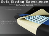 Gaming Chair with Pocket Spring Cushion and Footrest, Ergonomic Computer Chair for Adults, 32392327
