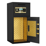 Large Double-door Coin-operated Safe,Digital Security Safe with Fireproof and Waterproof Bag,5.0 W1779P180734