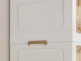 Portable Wardrobe Closet Storage Organizer for Clothes,Clothes Dresser,12 Magnetic Doors-12 Cubes & 72797248