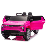 ZUN 24V Kids Ride on Car W/Parents Control,Licensed Chevrolet Silverado,Four-wheel suspension,LED W1578P202310