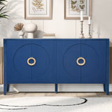 U_Style Sophisticated Fir Veneer Cabinet with Textured Finish,Suitable for Corridor, Entrance, N711P235226V