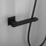 Shower System 10 Inch Square Bathroom Luxury Rain Mixer Shower Combo Set 39909064