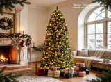 7.5ft Smart RGB Pencil Christmas Tree, 380 LED Lights with APP & Remote Control, 16M Colors Music 72296890