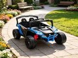Blue 12V Kids Ride On UTV Truck Battery Powered Electric Vehicle with Rear Suspension & Remote 36157663