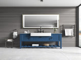 60 x6 Inch LED Bathroom Mirror with Aluminum Frame, Wall Mounted Vanity Mirror, Anti-Fog, Memory, W2287P279863
