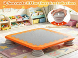 25.5 Inch Kids Mini Trampoline with Non-Slip EVA Jumping Surface, Rounded Edge PU Foam Foot Pads 36969930